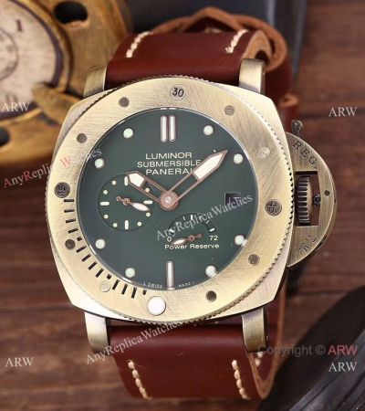 Panerai Copy Luminor Submersible Power Reserve Bronzo watch